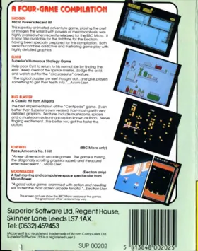 Imogen (1988)(Superior Software-Acornsoft-Micropower) box cover back